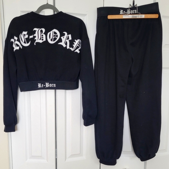 Crop Track Suit - Picture 2 of 3